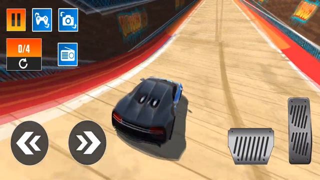 Crazy Car Stunts 3D Mega Ramp Stunt Car Games - Impossible Stunt Driving - Android GamePlay смотреть онлайн