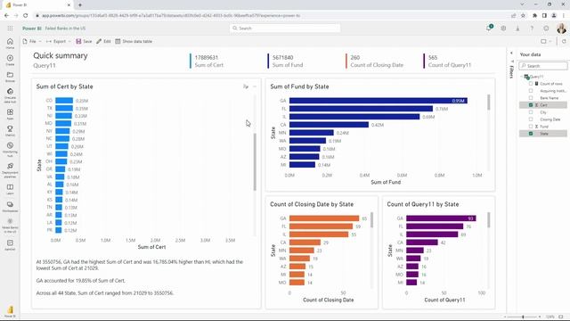 Creating a Power BI Dataset Using an Excel File смотреть онлайн