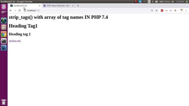 Php 7.4 Tutorial #6 strip tag param update смотреть онлайн