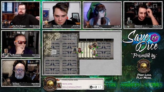 Save or Dice: The Kharos Stones - Ep 01 - Dungeons and dragons 5th Edition Live Play смотреть онлайн