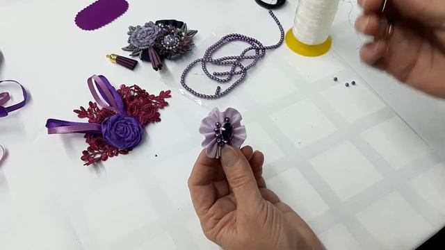 Изготовление броши в стиле "БОХО" - 6 смотреть онлайн