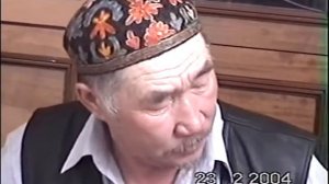 Игра на домбре,казахская песня.Сыздыков Касен 2004