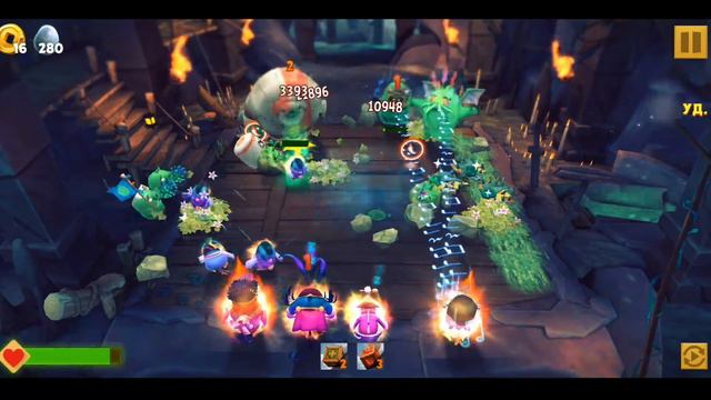 Angry Birds Evolution: gameplay event 250k team Xenoflocker lvl100 19.02.21 смотреть онлайн