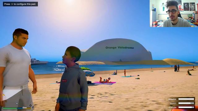 GTA 5 MOD VITA REALE DA BAMBINO #52 - RONALDO JR VA AL MARE E AFFOGA JASMINE IN ACQUA!! смотреть онлайн