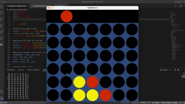 Connect 4 NEA Testing 3 смотреть онлайн