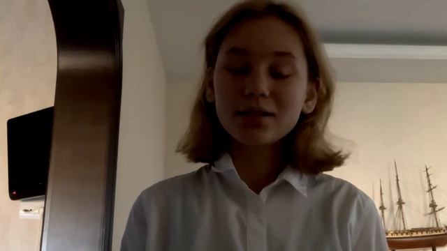 Васильева Анна (А.Блок "Уже над морем вечереет") смотреть онлайн