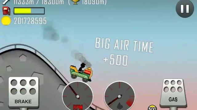 Hill Climb Racing \ Highway \ 23034 meters on Kiddie Express смотреть онлайн