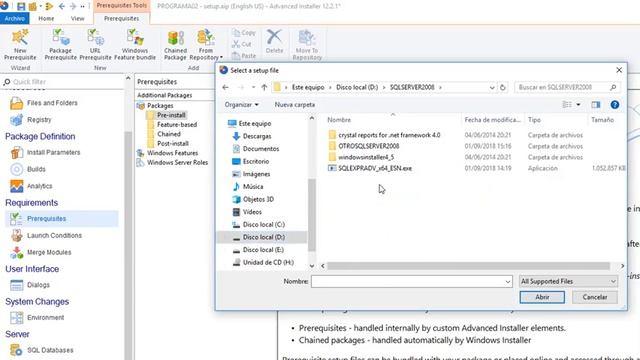 Como Crear Instalador para proyectos de Visual Studio(2017) incluido la base de datos en Sqlserve смотреть онлайн