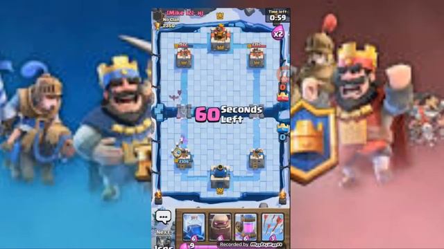 Clash Royale. Night Witch Golem Deck#2 смотреть онлайн