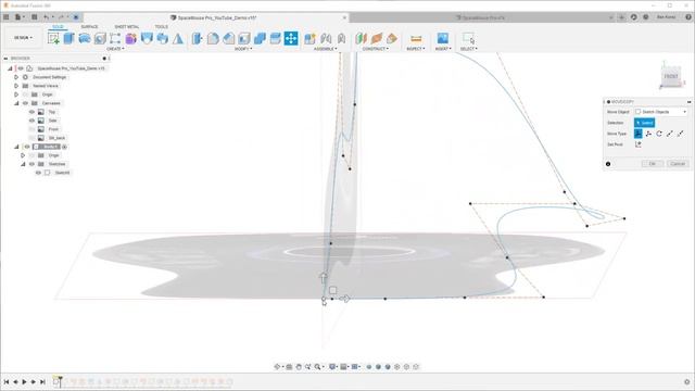 Fusion 360: When & How to use 3D Sketch? [Techniques and more] смотреть онлайн