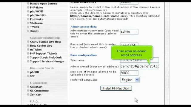 WHB Presents: Installing phpAuction from Fantastico смотреть онлайн