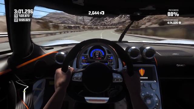 DriveClub - Koenigsegg One:1 First Drive смотреть онлайн