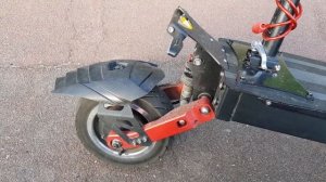 Ultron t128.Обзор амортизаторов dnm . Как себя чувствует самокат после  600км .