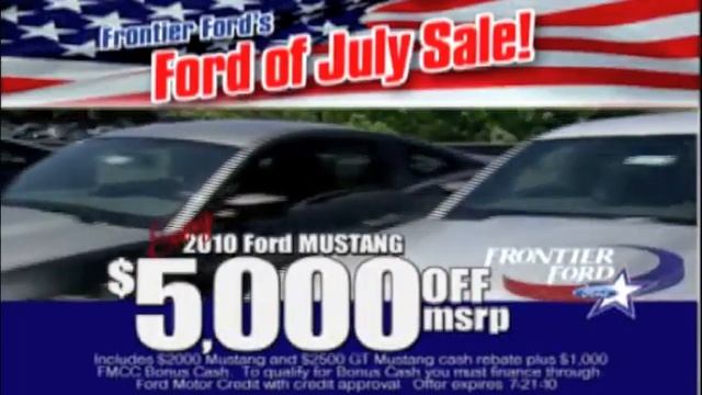 Ford Mustang Sale Prices Thru July 21 2010 смотреть онлайн