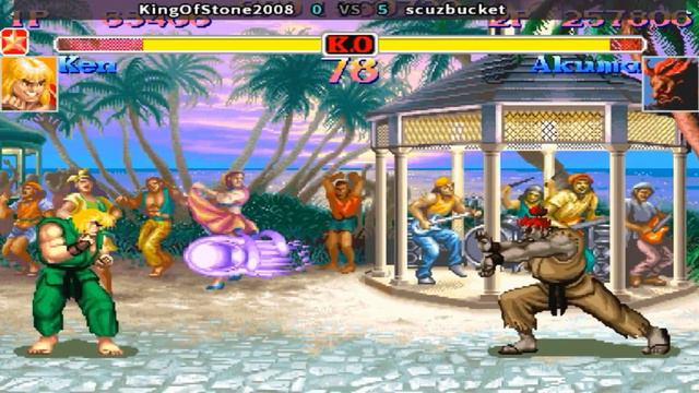 Super Street Fighter II Turbo - New Legacy [Hack] - KingOfStone2008 vs scuzbucket смотреть онлайн