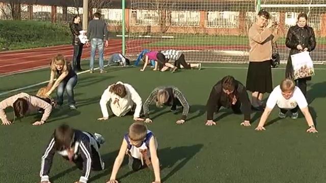 Совхоз им. Ленина спортивный флешмоб смотреть онлайн