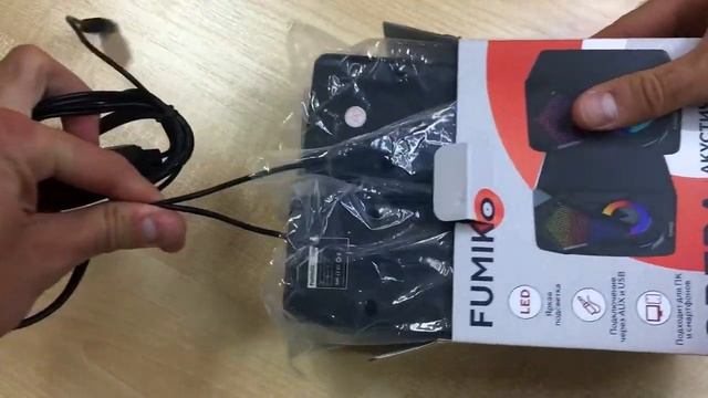 Лучший звук для ПК. Колонки FUMIKO OPERA с RGB-подсветкой. Тест, распаковка. смотреть онлайн