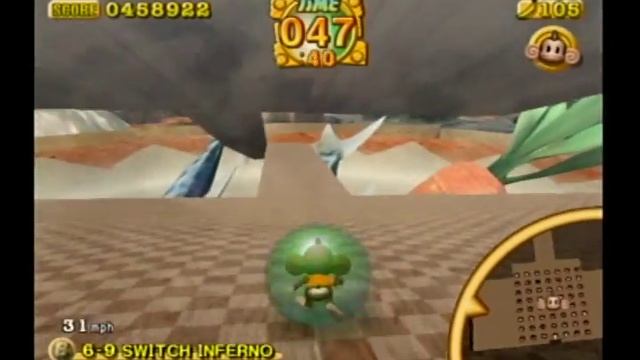Super Monkey Ball 2 (Gamecube) - WORLD 6-9 ~SWITCH INFERNO~ (10/4/09) смотреть онлайн