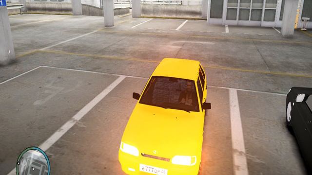 GTAIV Дрифт на ЛАДА 2114 смотреть онлайн