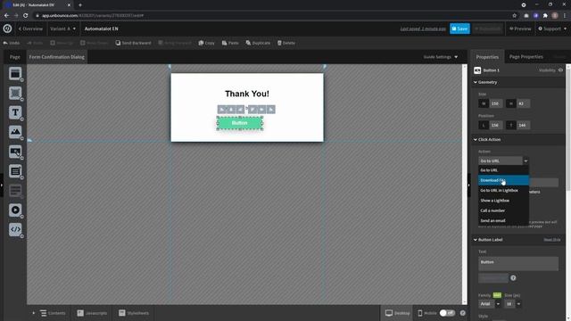 HOW TO Add a FILE DOWNLOAD to your Landing Page in UNBOUNCE смотреть онлайн