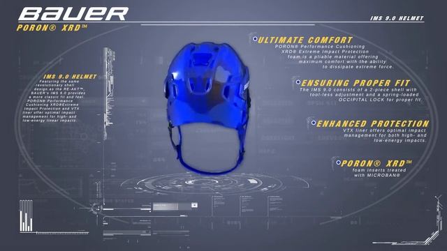 Bauer Hockey IMS 9.0 Helmet смотреть онлайн