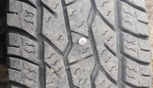 Саморез в колесе - не проблема!