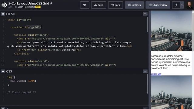 Quick Code Tutorial / 2-Col Grid Layout смотреть онлайн