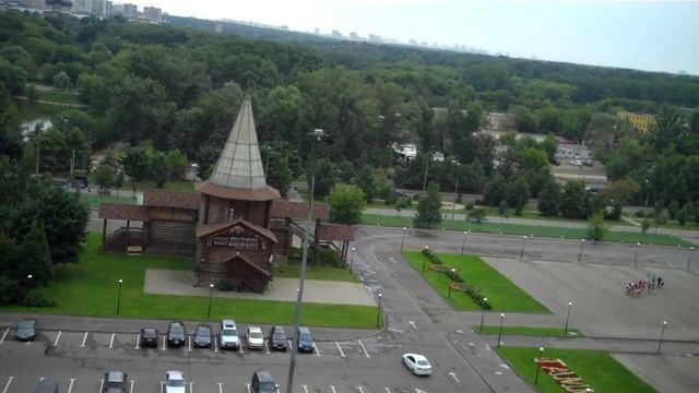 Izmailovo/ Gamma /Delta Hotel : view from the window смотреть онлайн