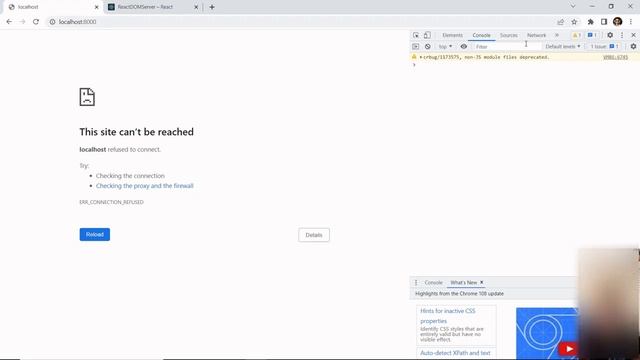 This Site Can't Be Reached. crbug/1173575, non - JS module files deprecated [SOLVED] смотреть онлайн