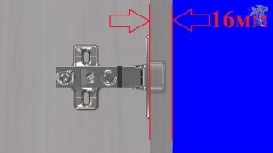 РАЗМЕТКА ТОЧЕК КРЕПЛЕНИЯ ДЛЯ ВНУТРЕННЕЙ ПЕТЛИ