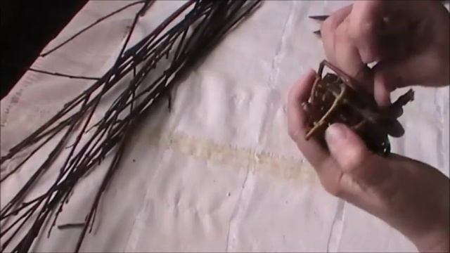 ФЛОРИСТИКА.Шар из веток. смотреть онлайн