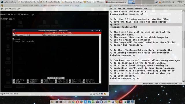 How To Install and Use Docker Compose on Ubuntu 14.04 смотреть онлайн