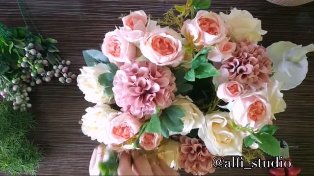 #70 Композиция в стиле шебби-шик ?? Мастерская Альфии ? смотреть онлайн