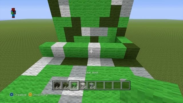 Minecraft Tutorial: How To Make A Creeper (Detailed) смотреть онлайн
