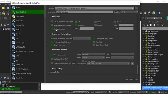 QGIS Tutorial : How to Convert Excel/CSV Data to Shapefile смотреть онлайн