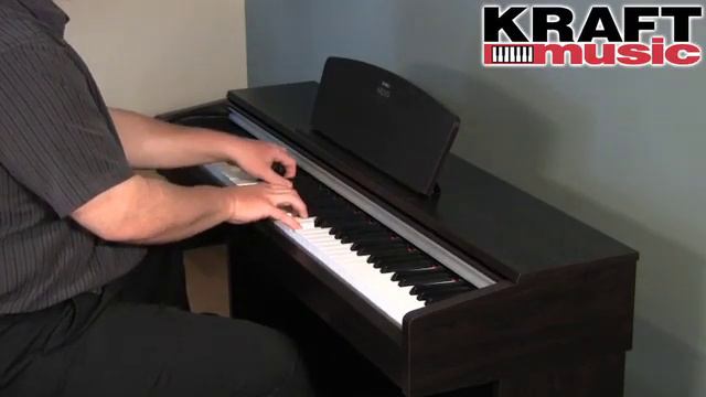 Kraft Music - Yamaha Arius YDP-141 Digital Piano Demo смотреть онлайн
