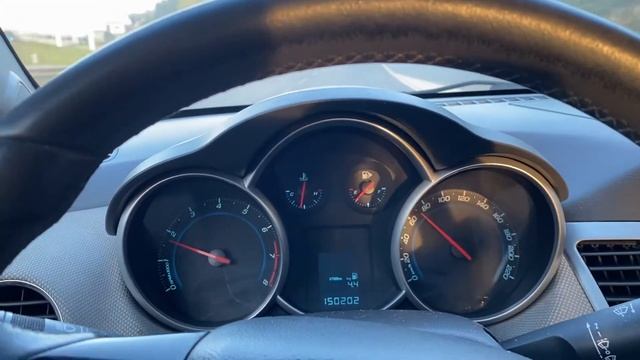 Chevrolet Cruze 1.6 114 Hp 70 Km/h Fuel Consumption.