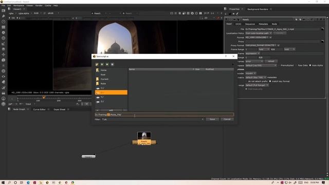 Nuke Software Tutorial For Beginners | How To Import Media And Save File In Nuke | Class 01 смотреть онлайн