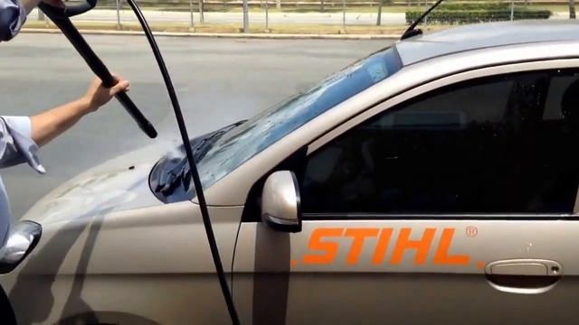 Мойка высокого давления STIHL RE 88: использование роторной насадки смотреть онлайн