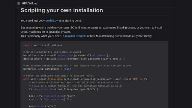 FINALMENTE un INSTALLER su Arch Linux! смотреть онлайн