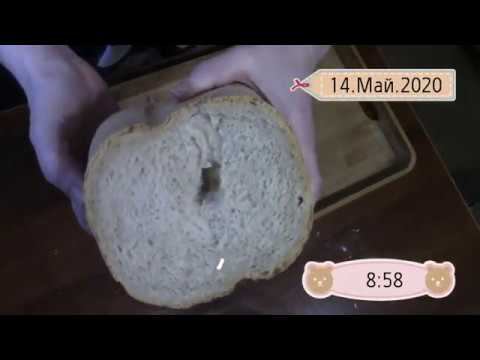французский деревенский хлеб на опаре пулиш в хлебопечке