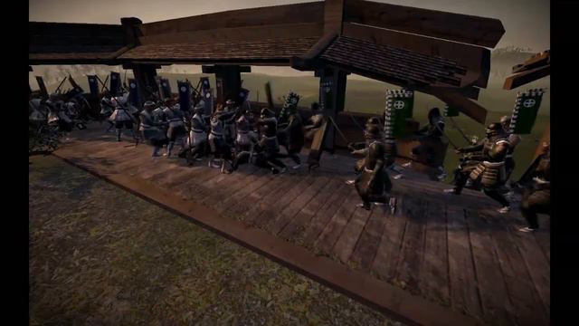 Total War Shogun 2: Cinematic Battle - Uesugi Vs Shimazu
