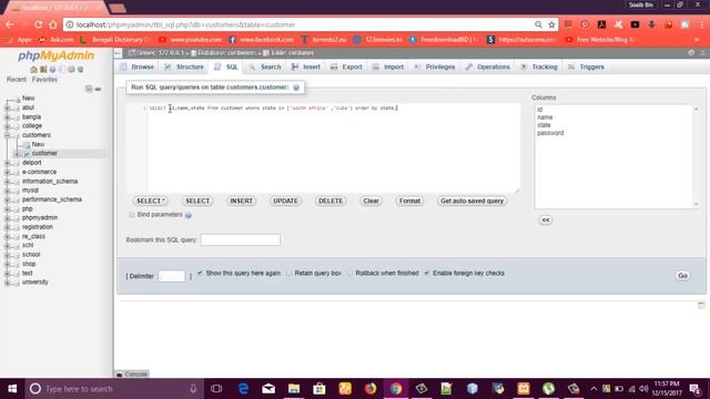 Are you in or are you not in ( SQL Queries with php my admin Bangla Part :- 12 ) смотреть онлайн