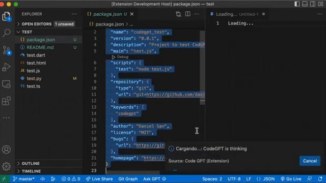 CodeGPT - Generate README - check description for more смотреть онлайн