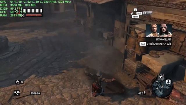 i5 4590 GTX 970 GAMING 4G Assassin's Creed Revelations 1080P Max Settings Benchmark смотреть онлайн