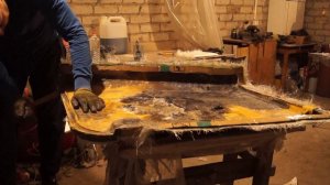 Изготовление детали из стеклопластика своими руками, полный процесс. От... и до...