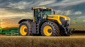 Красивый и  дерзкий Трактор JCB Fastrac 8330