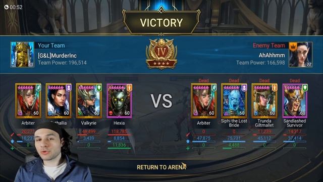 Hexia is BROKEN I Raid Shadow Legends смотреть онлайн