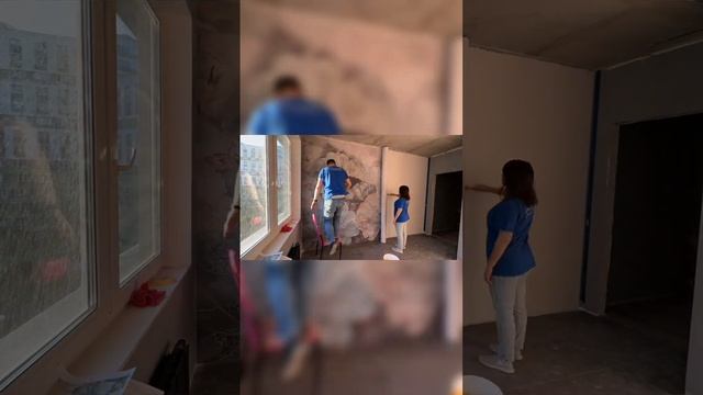 Поклеили фотообои за 1 час! смотреть онлайн