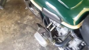 Советский мотоцикл Урал 1980 года,в Германии